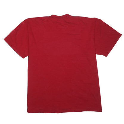Fila Men's Red XL Graphic TOMMY T-Shirt Crew Neck Cotton USA Made