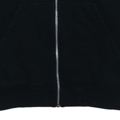 Adidas Men Black Full Zip Hoodie Size M Sportswear Fleece