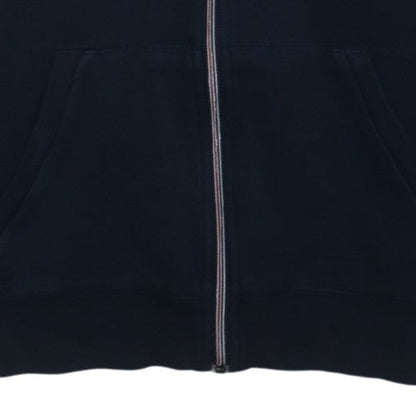 Tommy Hilfiger Men’s Blue Full Zip Hoodie Size M Classic Logo