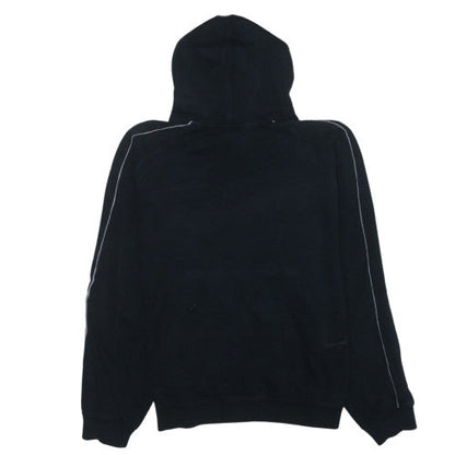 Nike Men's Black Pullover Hoodie L Fleece Sportswear Regular Fit