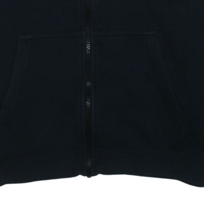 Nike Men’s Black Full Zip Hoodie M Regular Fit Fleece Sweatshirt
