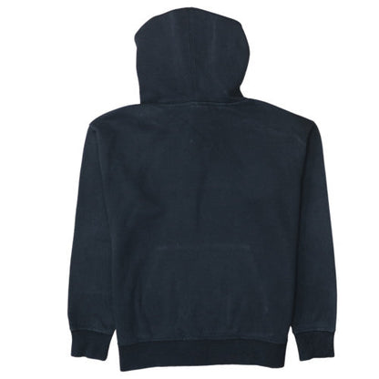Champion Men’s Black Pullover Hoodie Medium Logo Cotton Blend