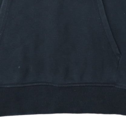 Champion Men’s Black Pullover Hoodie Medium Logo Cotton Blend