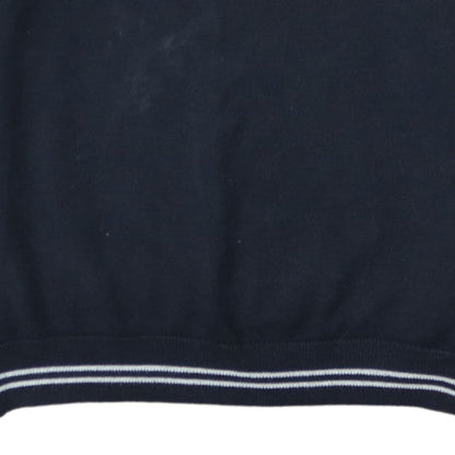 Hugo Boss Men's Blue Cotton Crew Neck Pullover Jumper L