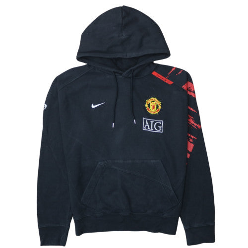 Nike Men’s Black Manchester United Pullover Hoodie Medium