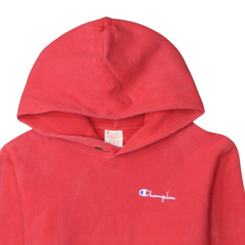 Champion Men's Red Reverse Weave Pullover Hoodie Size S
