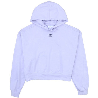 Adidas Women’s Lilac Hooded Pullover Sweatshirt Size 16 UK