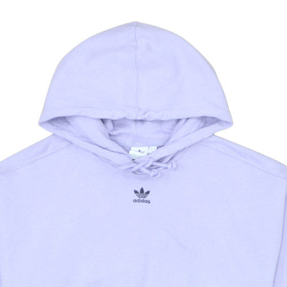 Adidas Women’s Lilac Hooded Pullover Sweatshirt Size 16 UK