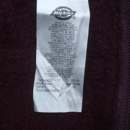 Dickies Men’s Purple Crew Neck Pullover Sweatshirt Size L