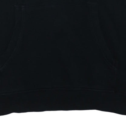 Kappa Men's Black Pullover Hoodie Medium Graphic Logo Fleece