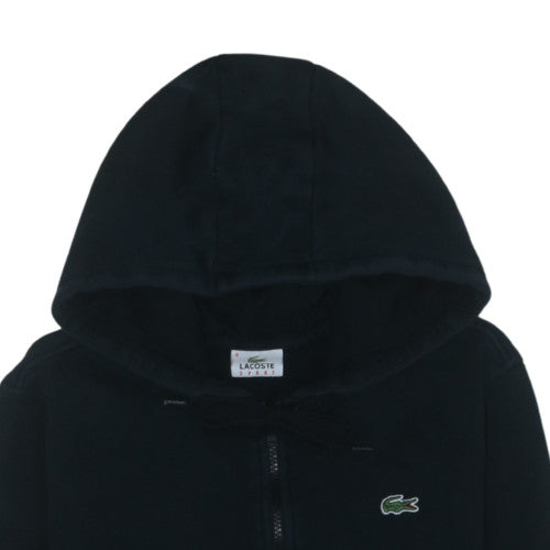 Lacoste Sport Men's Black Full Zip Hoodie 3XL Fleece