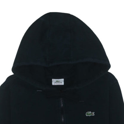 Lacoste Sport Men's Black Full Zip Hoodie 3XL Fleece