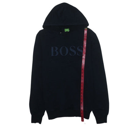 Hugo Boss Men's Black Logo Pullover Hoodie Size L