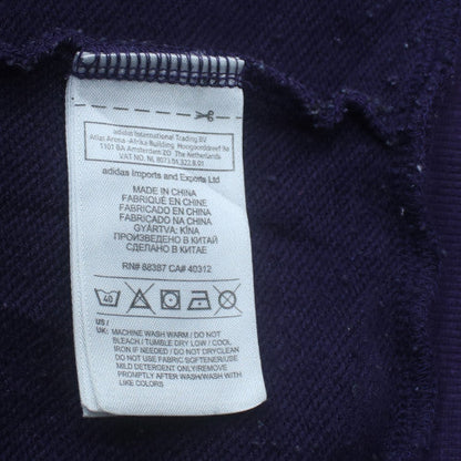 Adidas Womens Purple Hoodie Dress XL Long Sleeve Pullover Hooded Tunic