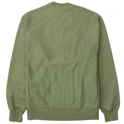 Champion Men's Green Reverse Weave Pullover Sweatshirt Medium
