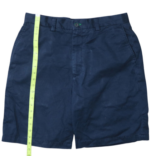 Tommy Hilfiger Men's Navy Blue Chino Shorts Size 32 Regular Cotton