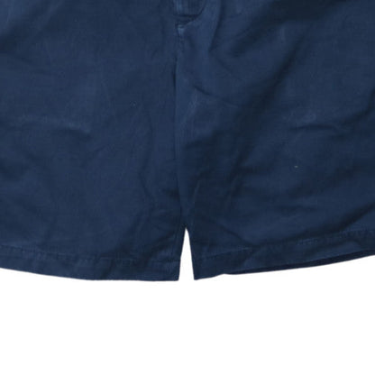 Tommy Hilfiger Men's Navy Blue Chino Shorts Size 32 Regular Cotton