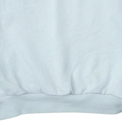Umbro Men's Blue Retro Logo Crew Neck Fleece Sweatshirt Size M