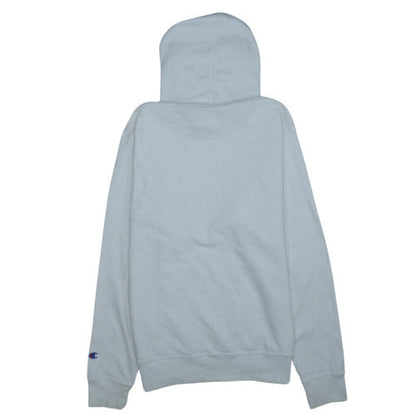 Champion Men's White Pullover Hoodie Small Long Sleeve Sportswear