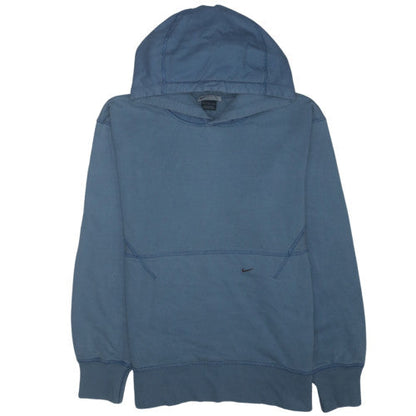 Nike Men's Blue Pullover Hoodie Size L Fleece Sportswear