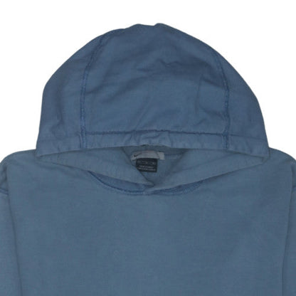 Nike Men's Blue Pullover Hoodie Size L Fleece Sportswear