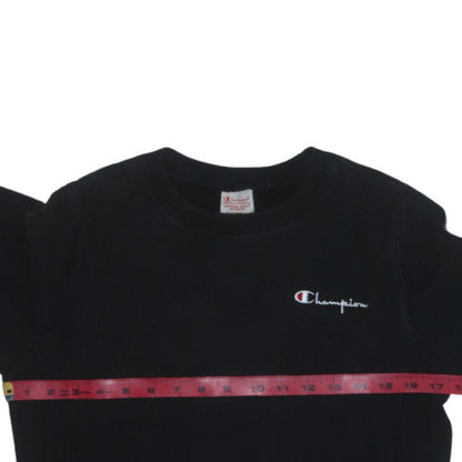 Champion Men's Black XS Reverse Weave Crew Neck Sweatshirt