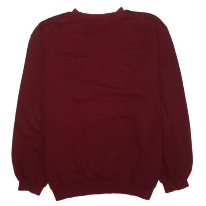 Puma Men's Red XL Pullover Crew Neck Logo Sweatshirt