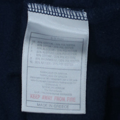 Nike Men's Blue Pullover Sweatshirt M Regular Fit Crew Neck