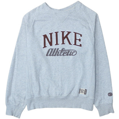 Nike Men's Grey Athletic Pullover Sweatshirt S Crew Neck