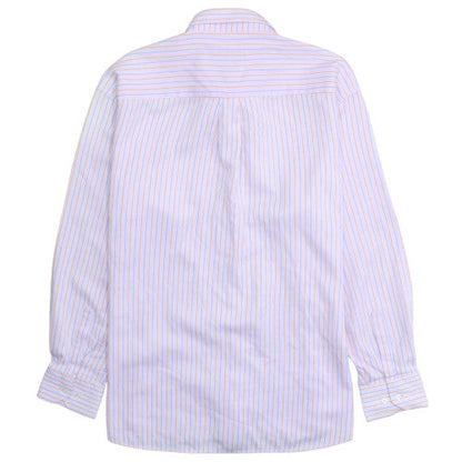 Lacoste Men's Multicoloured Striped Cotton Button-Up Shirt 2XL