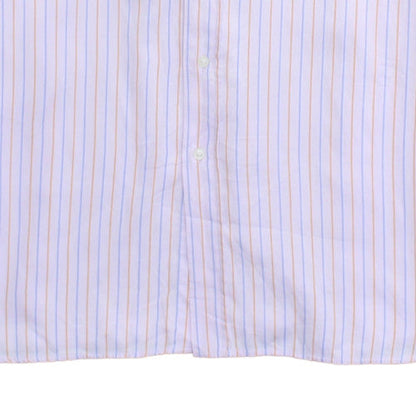 Lacoste Men's Multicoloured Striped Cotton Button-Up Shirt 2XL