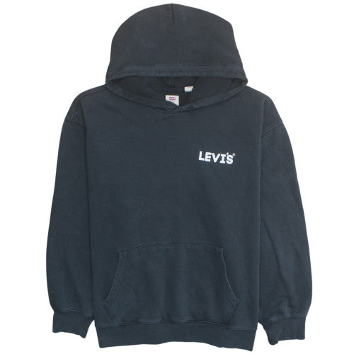 Levi's Men's Black XL Relaxed Fit Pullover Hoodie