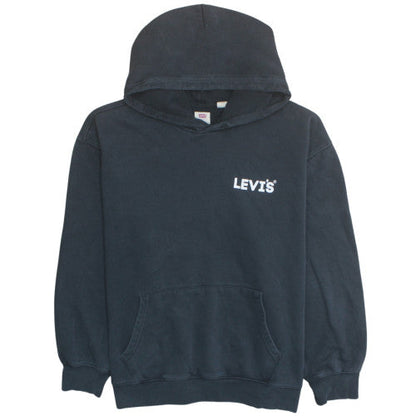 Levi's Men's Black XL Relaxed Fit Pullover Hoodie