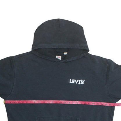 Levi's Men's Black XL Relaxed Fit Pullover Hoodie