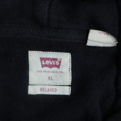Levi's Men's Black XL Relaxed Fit Pullover Hoodie