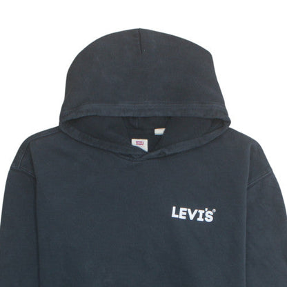 Levi's Men's Black XL Relaxed Fit Pullover Hoodie
