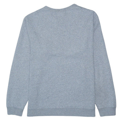 Reebok Men's Grey Classic Logo Crew Neck Sweatshirt L