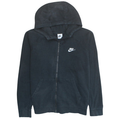 Nike Men's Black Full Zip Hoodie Size M Sports Fleece