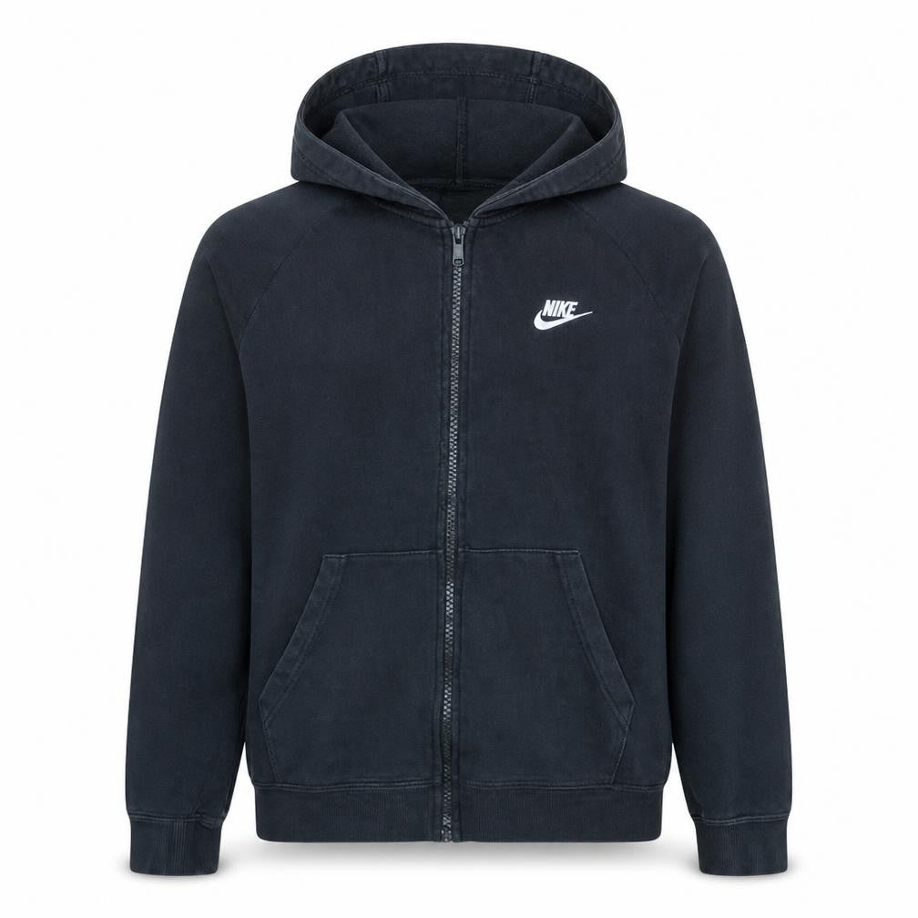 Nike Men's Black Full Zip Hoodie Size M Sports Fleece