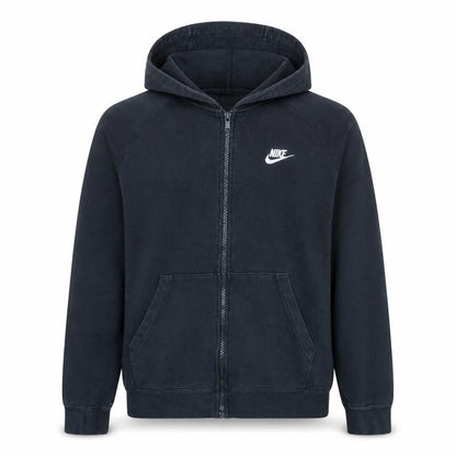 Nike Men's Black Full Zip Hoodie Size M Sports Fleece