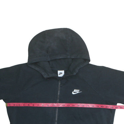 Nike Men's Black Full Zip Hoodie Size M Sports Fleece
