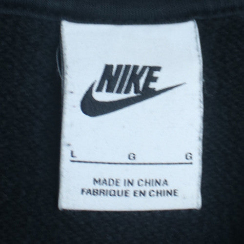 Nike Men's Black Full Zip Hoodie Size M Sports Fleece