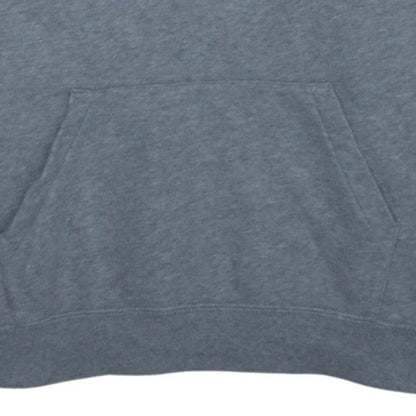 Nike Men's Grey Pullover Hoodie L Logo Graphic Sportswear