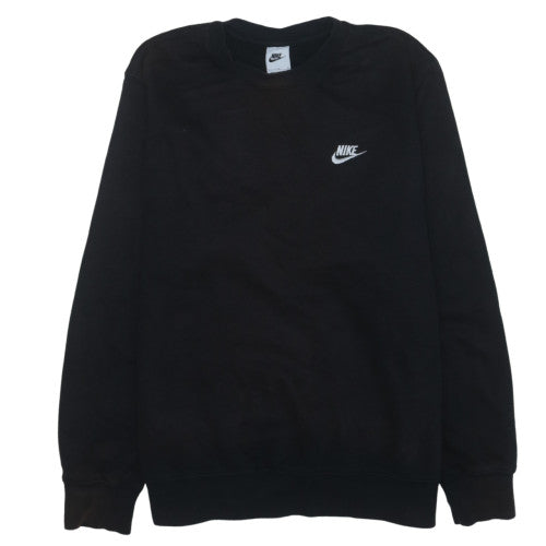 Mens UK Size L Nike Black Pullover Sweatshirt