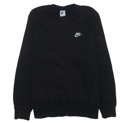 Mens UK Size L Nike Black Pullover Sweatshirt