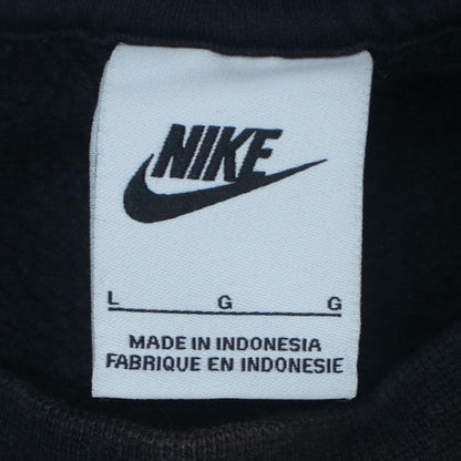 Mens UK Size L Nike Black Pullover Sweatshirt