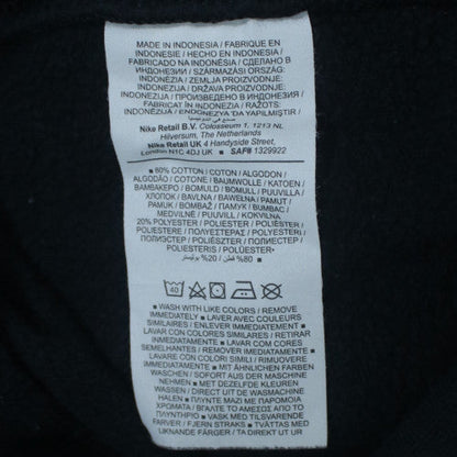 Mens UK Size L Nike Black Pullover Sweatshirt