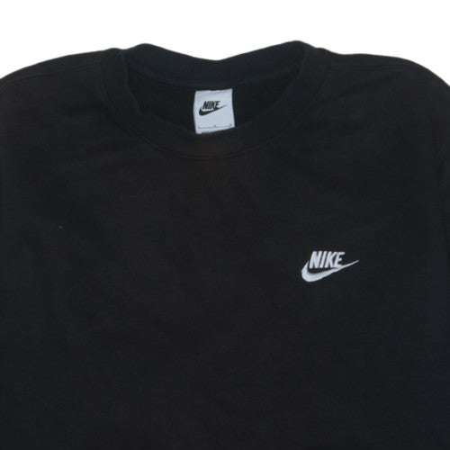 Mens UK Size L Nike Black Pullover Sweatshirt