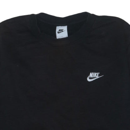 Mens UK Size L Nike Black Pullover Sweatshirt