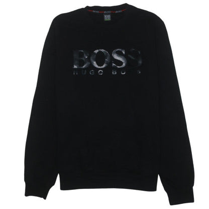 Hugo Boss Men's Black XL Crew Neck Pullover Sweatshirt